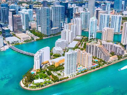 Miami city view