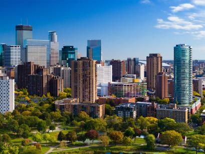 Minneapolis city view