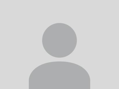 Profile placeholder image - dark gray graphic silhouette over light gray background