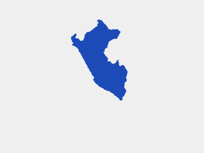 Peru Blue Shape