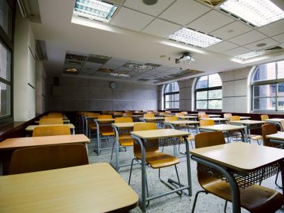 Empty classroom