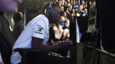 Close-up of player in Esports tournament