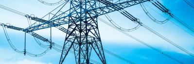 high tension wire tower