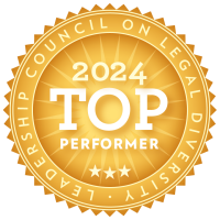 Leadership Council on Legal Diversity 2024 Top Performer